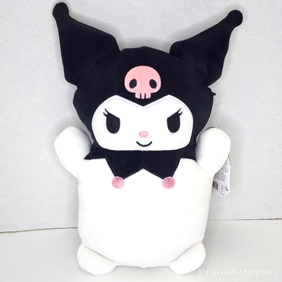 KUROMI ๐ HugMee Sanrio Hello Kitty & Friends X Squishmallow โ NWT โ - Picture 1 of 9